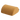 Pude, semi -cirkel, sennep gul