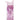 Vandflaske, lyserød glitter - 300 ml