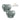 Pacifiers 2-pack, 0-6 måneder-mørk mynte