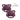 Pacifiers 2 -pack, +6 måneder - blomme
