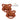 Pacifiers 2 -pack, +6 måneder - rust