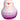Penguin Rocker Toy, Pink