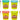 Play -doh - Neon -pakke med 8 spande