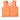 Redningsvest, hjerte - orange (2-3 år)